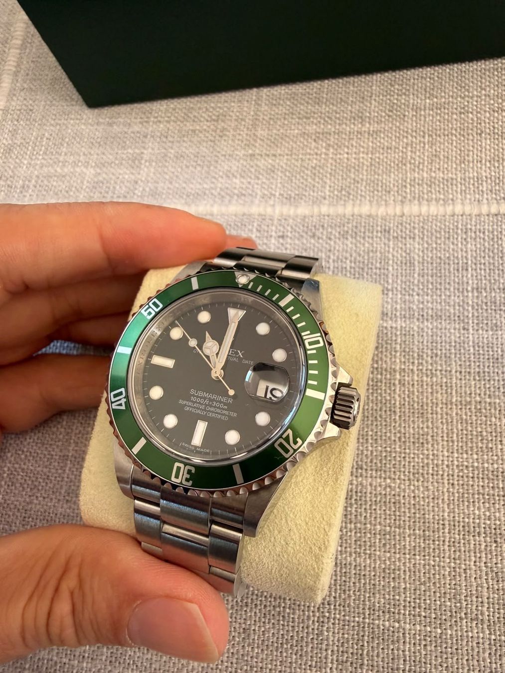 Rolex Orologi: Rolex Submariner Kermit 16610LV Mint Condition – Nuovo (secondo la descrizione) da Erlenbach ZH venduto da pol30 7