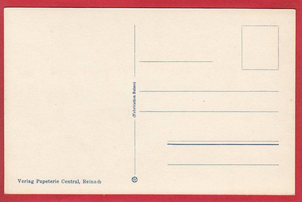 Cartoline postali: REINACH KIRCHE – Usato da Grüningen venduto da Kartenlaube 1
