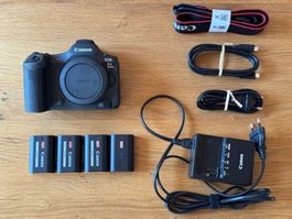 Canon EOS R5 Mark II, OVP, 4 Akkus, Premium Garantie - 05.28