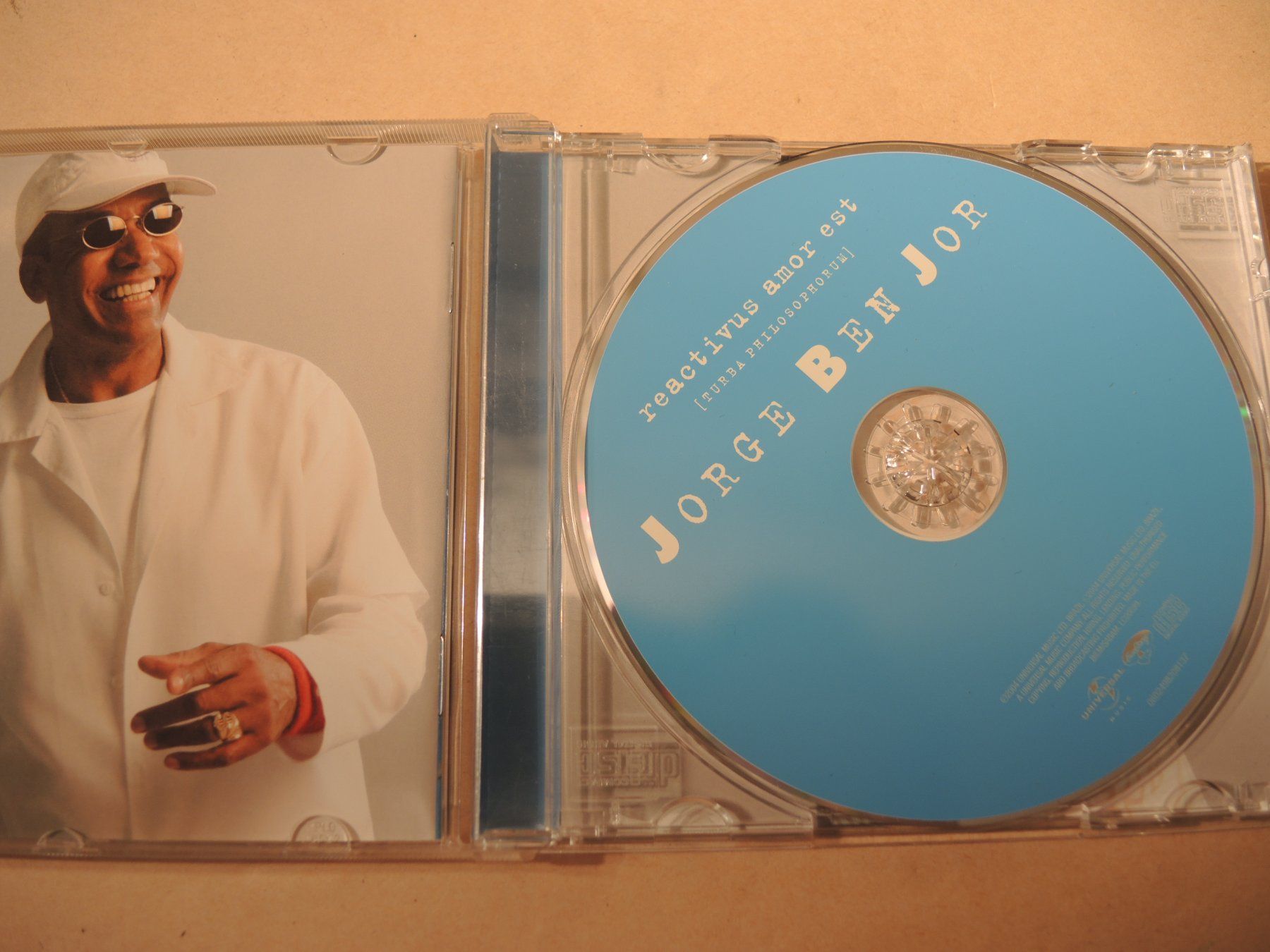 CDs: Jorge Ben Jor CD "Reactivus Amor Est" – D'occasion à Rorschach par maeck8 1