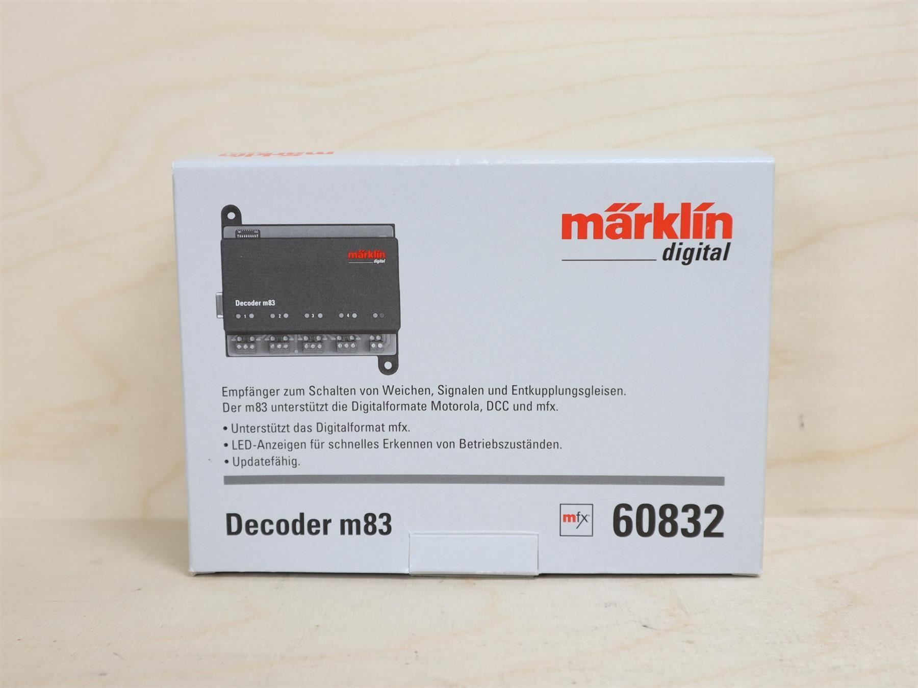 Märklin Modelleisenbahnen: Märklin Decoder m83 - Digital 60832 – Gebraucht aus Winterthur von  3