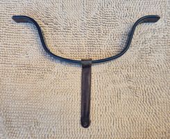 Original Stokke Tripp Trapp Holzbügel mit Lederband BLAU