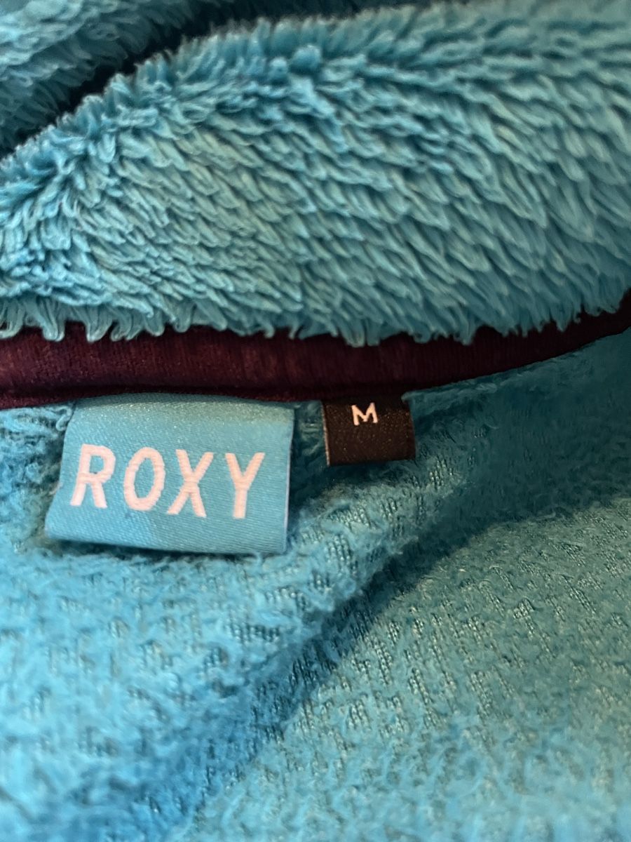 Roxy Giacche: Roxy Fleece Jacke Gr. M türkis – Usato da Winterthur venduto da Fabelhaft123 2