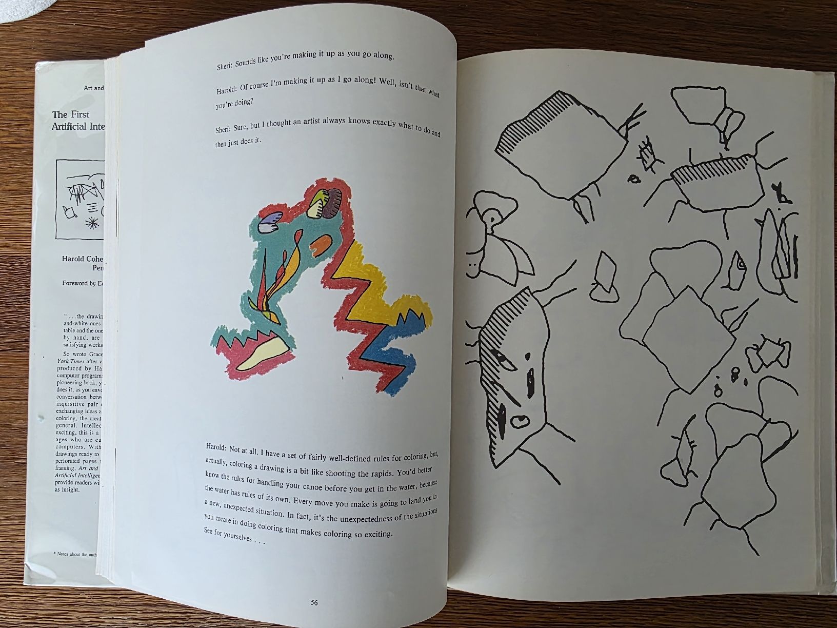 Bücher: Harold Cohen - Signed First AI Coloring Book - Rare and coll – Gebraucht aus Zürich von TimZurich1 7