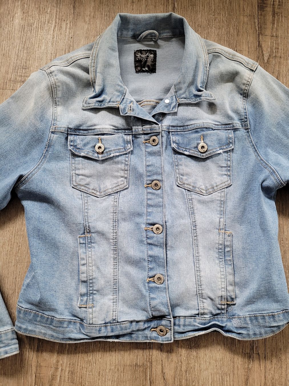 Jacken: Jeansjacke in XL – Gebraucht aus Niederbuchsiten von klengyel 1