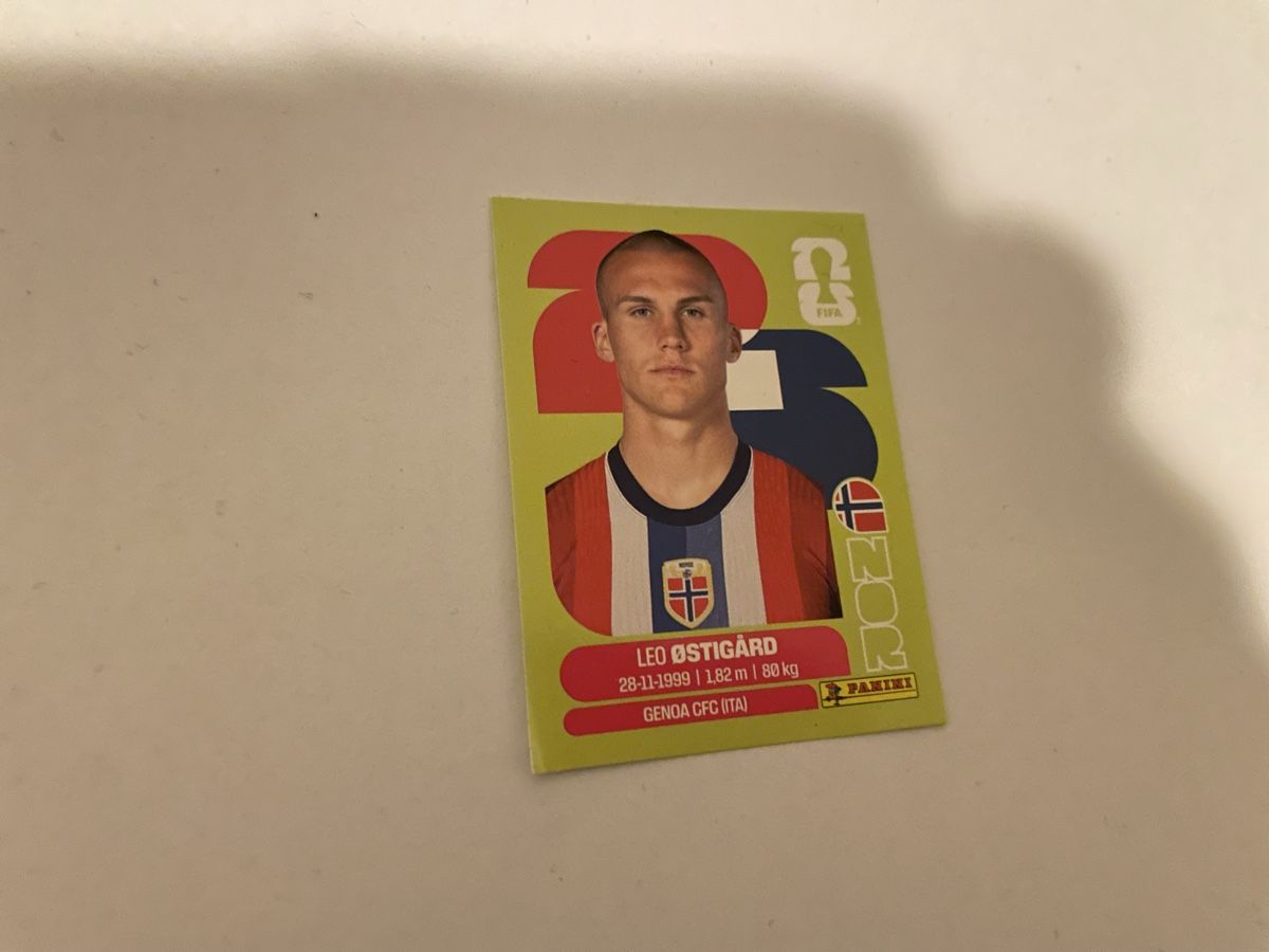 Panini Sammelbilder & Trading cards: FIFA WM 2026 Leo Ostigard NOR 4 – Neu (gemäss Beschreibung) aus Winterthur von Cobraforce