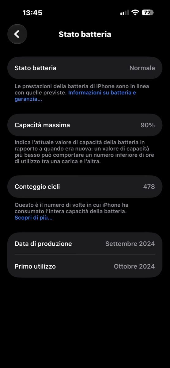 Apple Telefoni cellulari / Smartphones: Iphone 16 pro max 512gb black titanium – Nuovo (secondo la descrizione) da Bellinzona venduto da Peet94 8