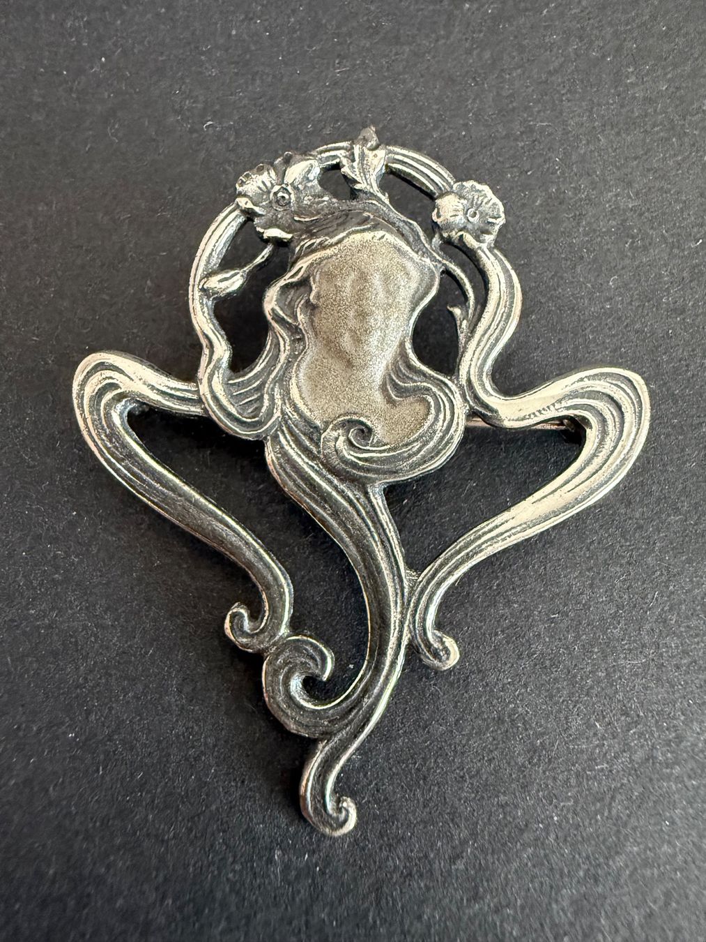 Spille & Fermagli: Antike Jugendstil Silber Brosche 925 – Usato da Spiegel b. Bern venduto da Rogger72