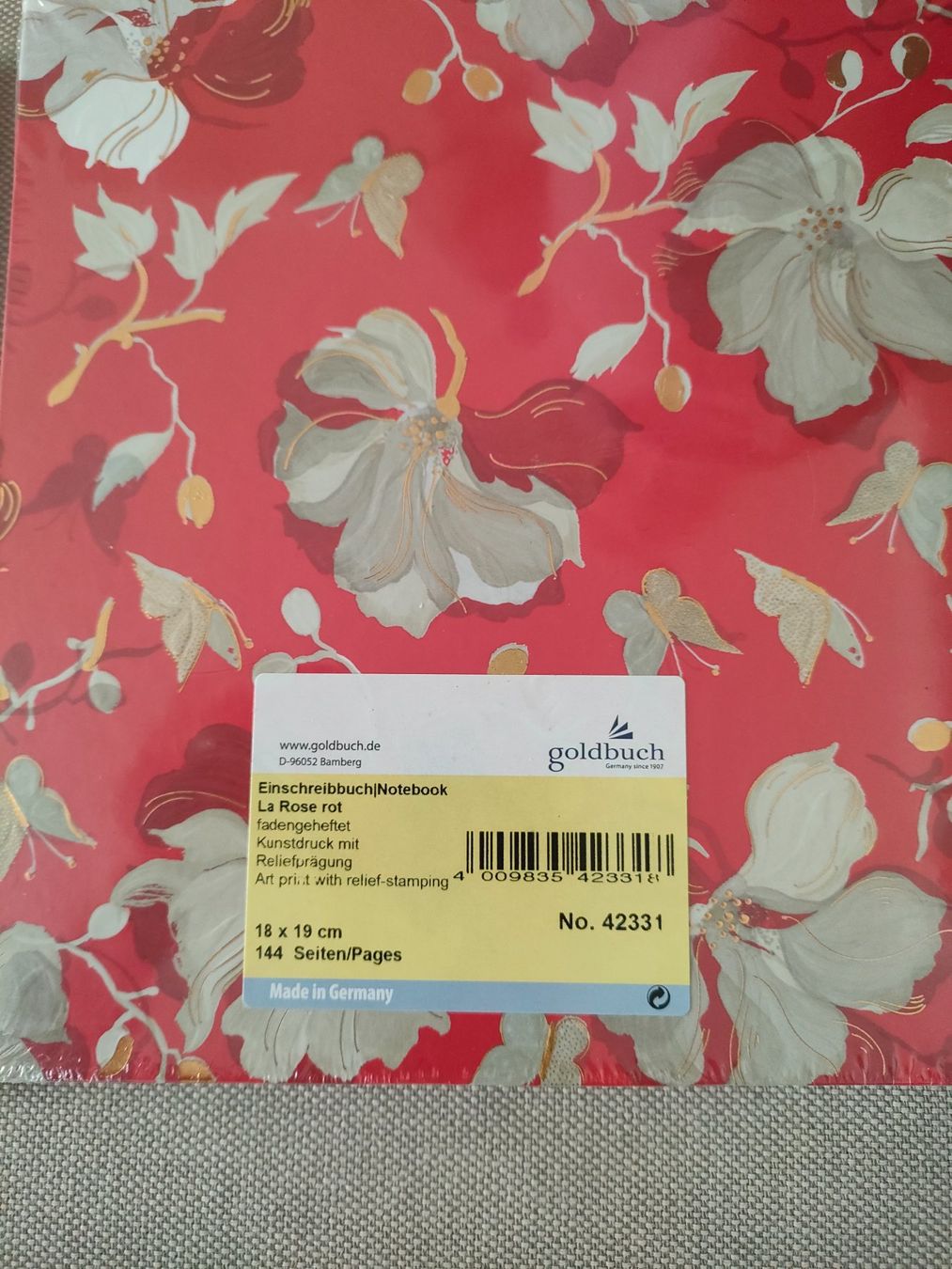 Schreibblöcke: 6 Notizbücher Goldbuch- Aktion! – Neu und originalverpackt aus Bern von Lidia.5 3