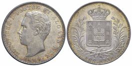 Portugal, Luis I, 500 Reis 1889
