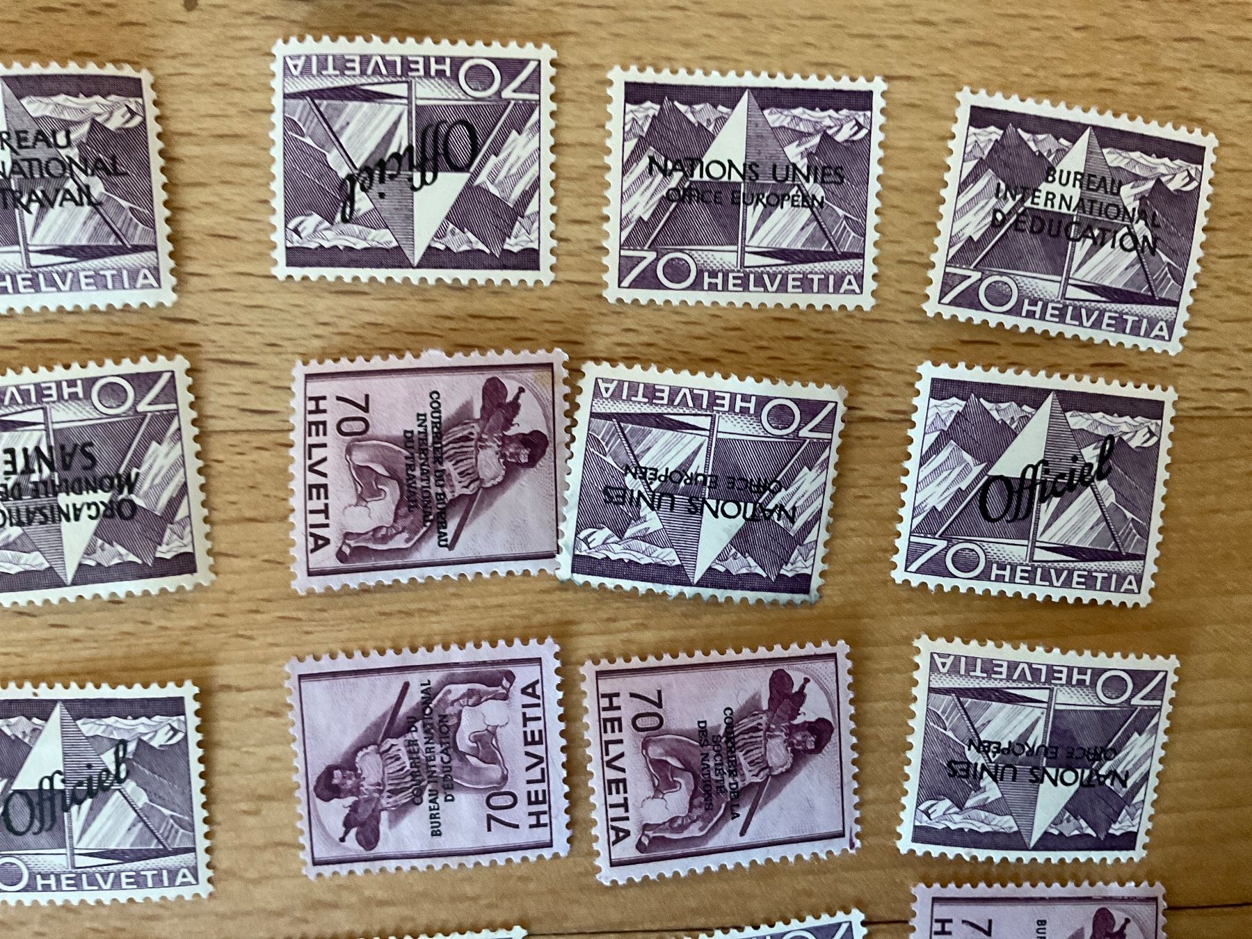 Tutti i francobolli: 26.60Fr Ämter Frankaturware ungestempelt postfrisch Sammlung – Nuovo (secondo la descrizione) da Wil SG venduto da Chefsugus 2