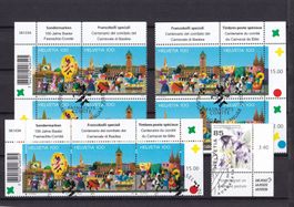 CH Briefmarken Lot 2010 & 2011, ET