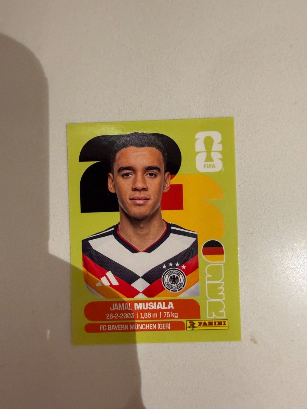 Panini Cartes à collectionner: FIFA WM 2026 Jamal Musiala GER 15 – Neuf (Voir description) à Romanshorn par n90_57b8