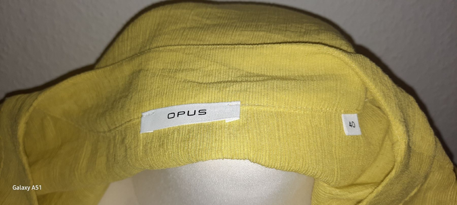 Opus Blusen: ***OPUS*** Bluse gelb Gr 40 – Gebraucht aus Wädenswil von H2H_Secondhandshop 1