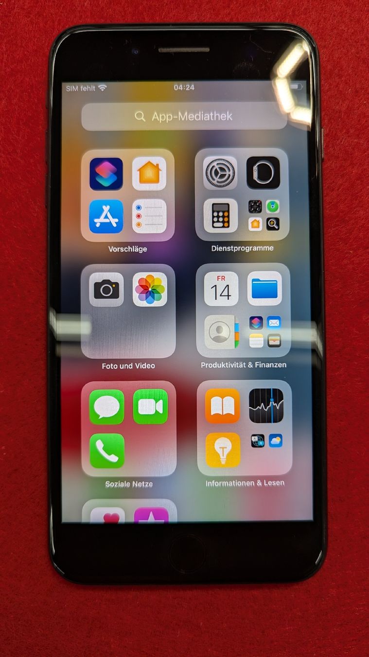 Apple Handys / Smartphones: iPhone 7 Plus, 128 GB, Mattschwarz, Top Zustand! – Gebraucht aus Thun von Refit-Zone 4