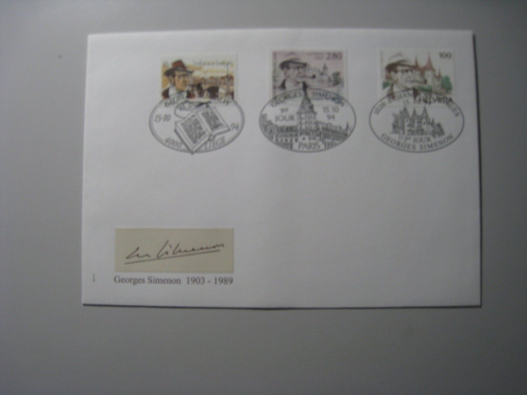 Alle Briefmarken: Ersttagsbriefe  gross  1994 – Gebraucht aus Aarwangen von Pinsel7890