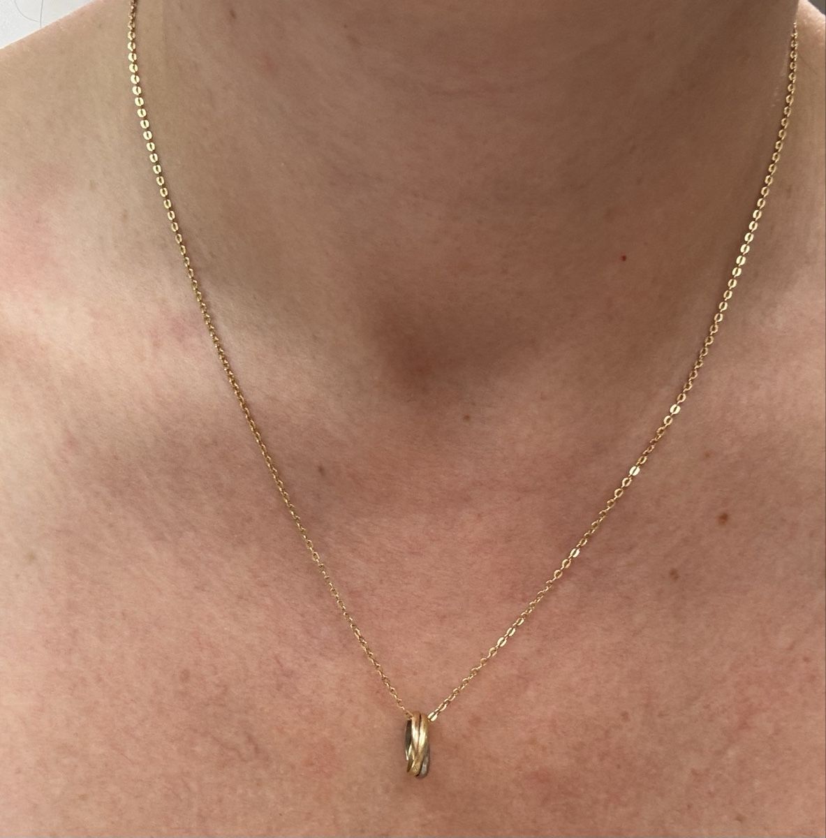 Cartier Catenine: Cartier Trinity Chain and pendant Mini model – Usato da Neuchatel venduto da Mia_G 9