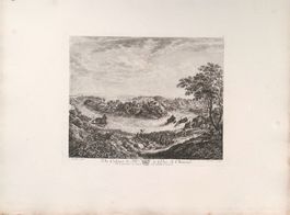 Rheinfall Kupferstich von Schutz 1774