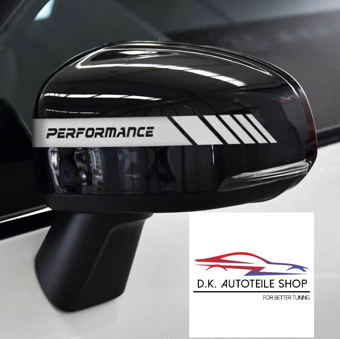 Aufkleber: BMW M Performance Kleber in silber/weiss 2er Set Neu – Neu und originalverpackt aus Balsthal von D.K.Autoteile8 2