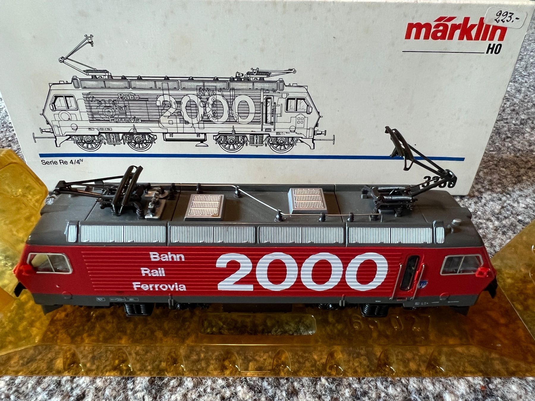 Märklin Modellini di ferrovie: Märklin 3330 Re 4/4 IV SBB Bahn 2000 Digital – Nuovo (secondo la descrizione) da Sion venduto da noe_b5w8 1