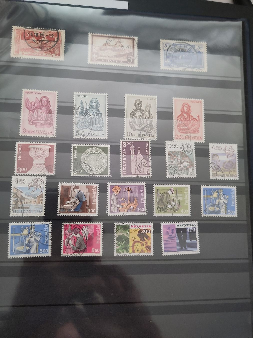Alle Briefmarken: Briefmarken Sammlung Schweiz diverse Werte – Gebraucht aus Höri von Samsa9 1
