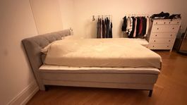 Light Grey Designer Bed