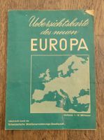 Karte des "neuen" Europa 1939,Schweiz. Mobiliarversicherung
