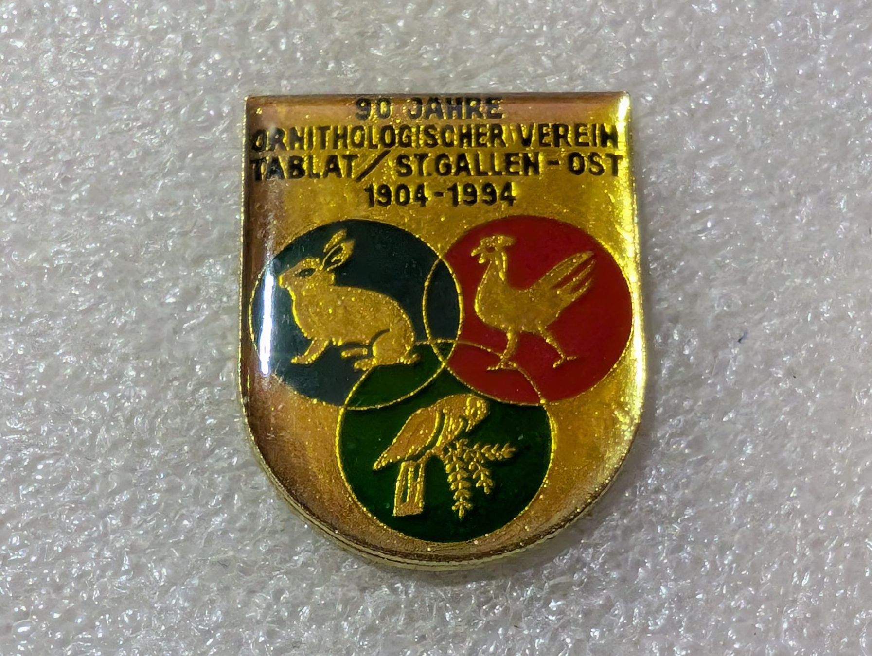 Placchette & Badge: Ansteckpin 142: – Usato da Oppligen venduto da Pin-Fall-Shop