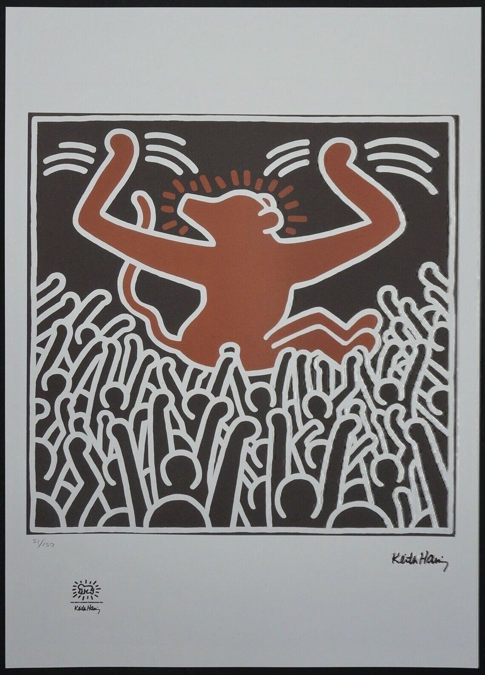 Foto & Immagini: KEITH HARING   HANNUMMERIERT DRUCKSIGNIERT – Usato da Gersau venduto da kunst-online