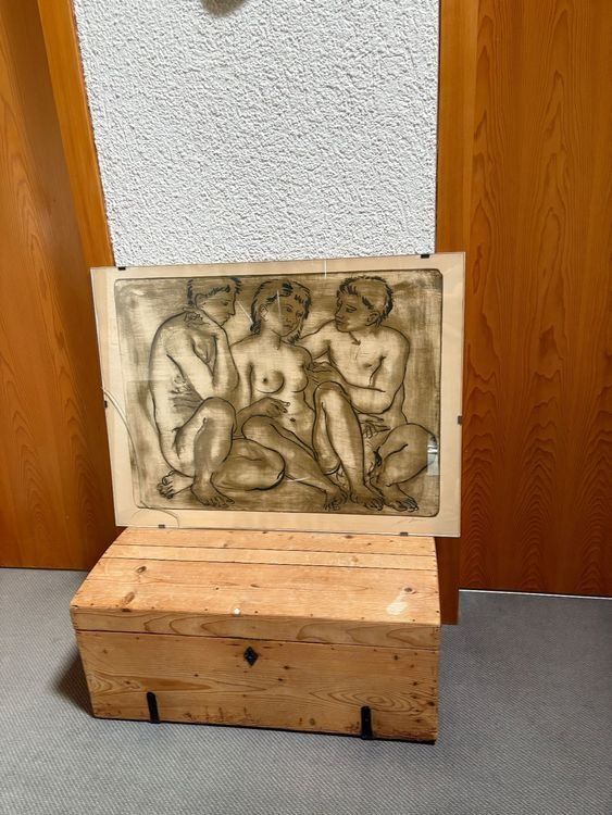 Grafica & Litografie: Lithographie von Hans Erni (1909-2015) – Usato da Zürich venduto da elsoca