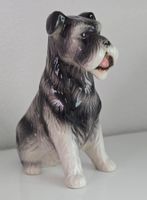 Schnauzer Figur aus Keramik, Rarität, Vintage Look!