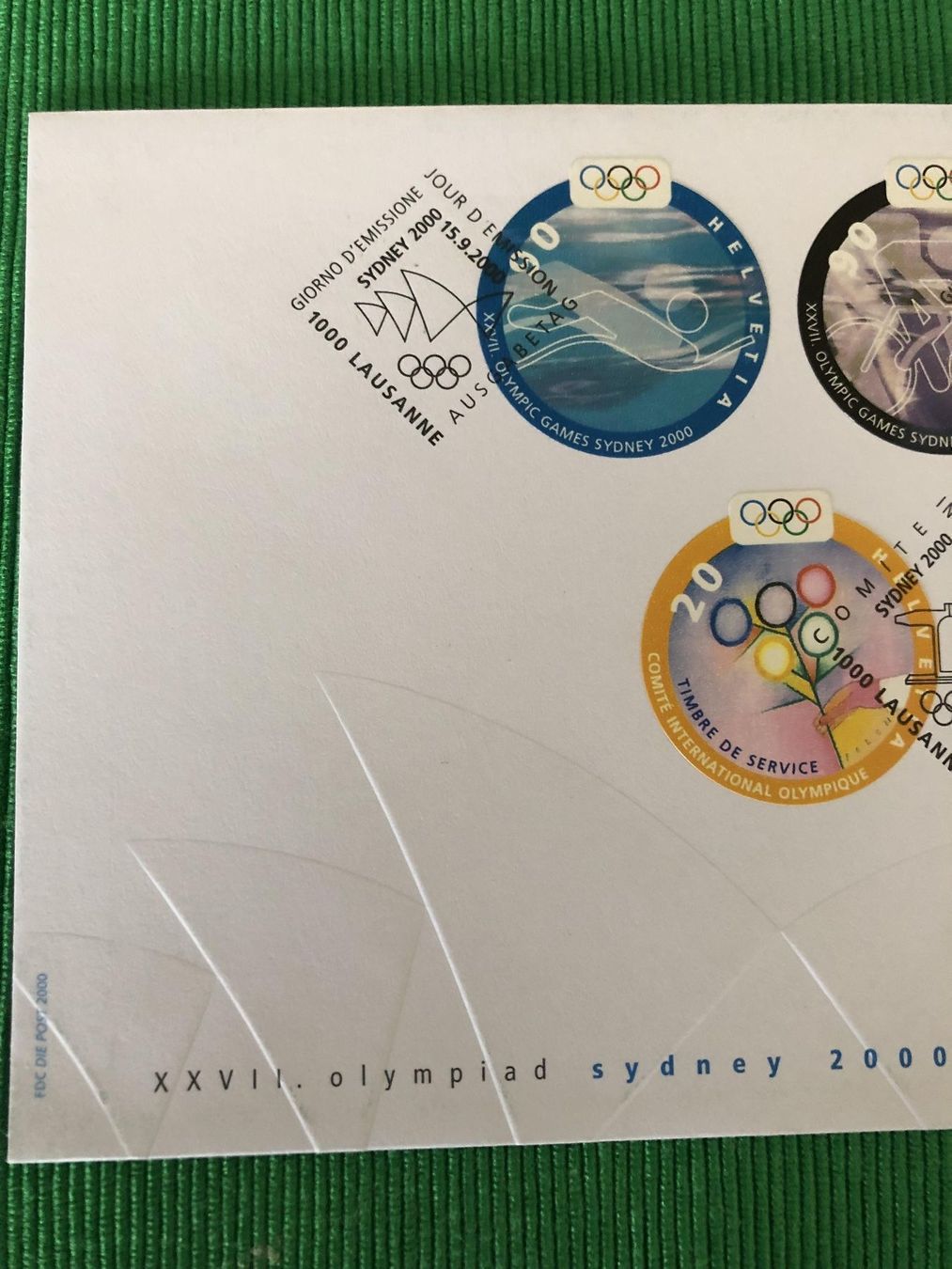 Tous les timbres: Olympiade Sydney 2000 – D'occasion à Horw par Luki49 2
