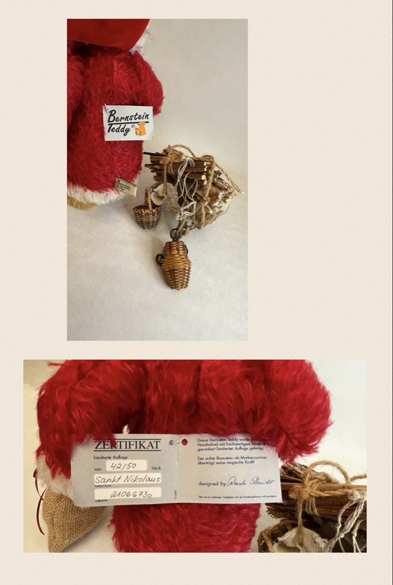 Figuren: Bernstein Teddy by Renate Schmidt – Neu (gemäss Beschreibung) aus BÜLACH von arun8184 2