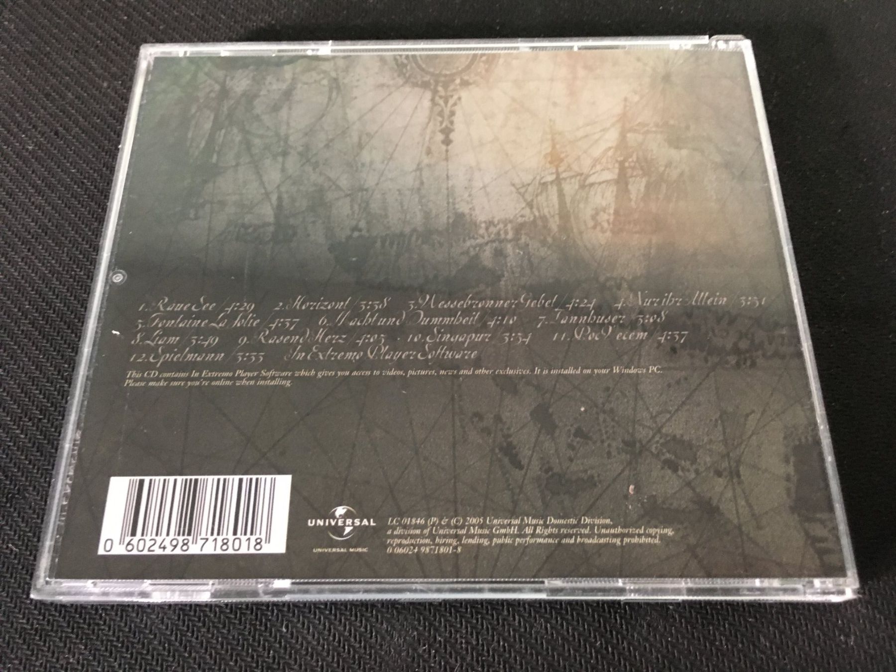CD: In Extremo - Mein Rasend Herz -CD- – Usato da St.Gallen venduto da MedienJoe 2