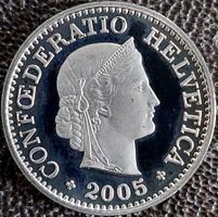 10 Rappen 2005 stgl. / aus Münzsatz