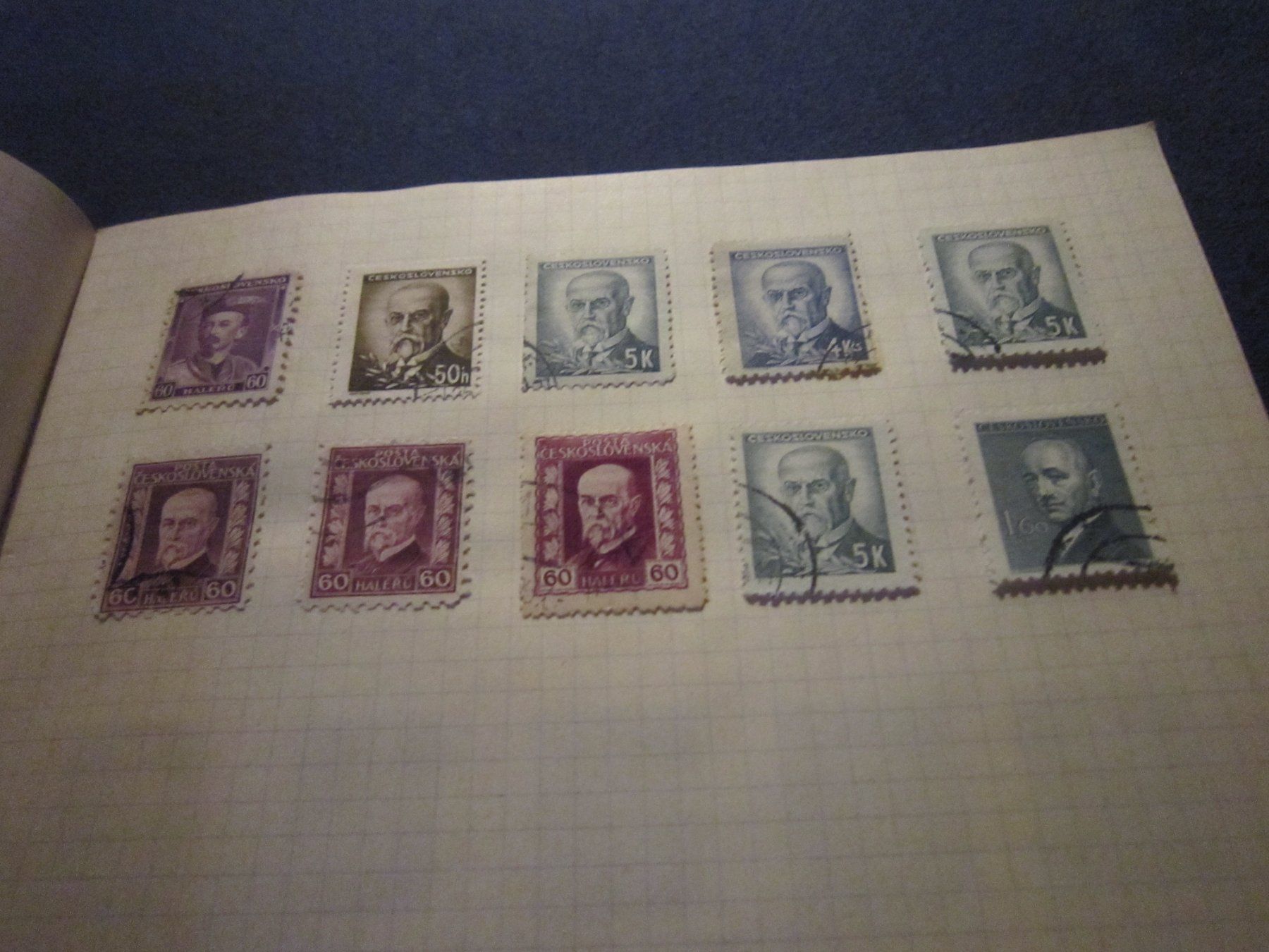 Alle Briefmarken: Büchlein mit Marken Tschekoslavokei – Gebraucht aus Giubiasco von sal_9j6w 5