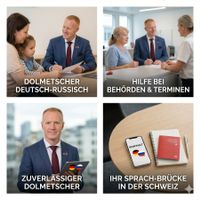 Deutsch - Russisch Dolmetscher & Übersetzer (Basispaket)