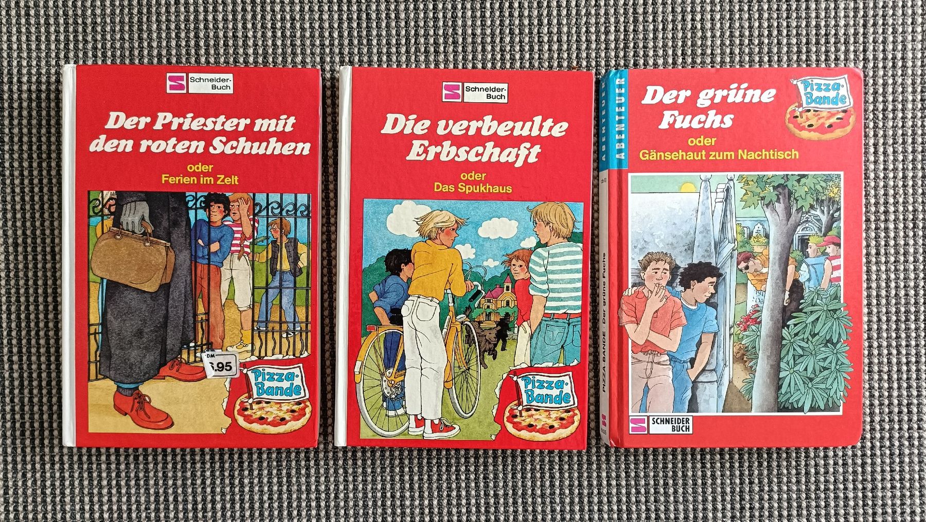 Bücher: 3 Kinderbücher "Pizza-Bande" – Gebraucht aus Stans von chrimich