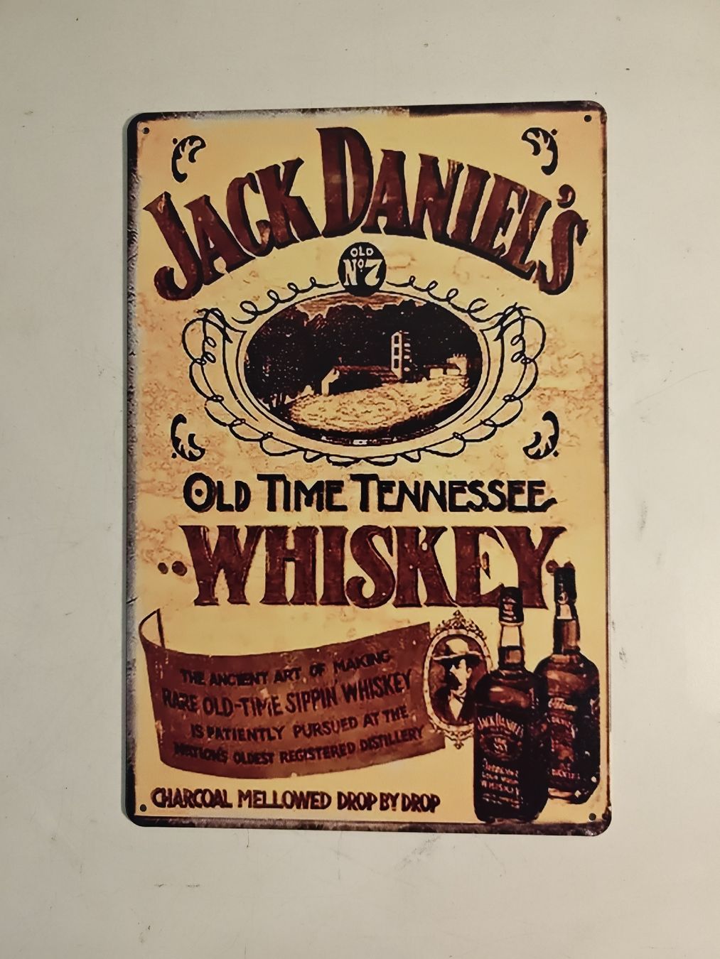 Jack Daniels Insegne: Blechschild von Jack Daniel's. (nov401) – Nuovo (secondo la descrizione) da Künten venduto da Schnaepplihuus
