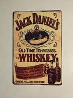 Blechschild von Jack Daniel's. (nov401)