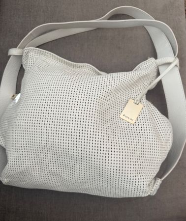 Borsa Pollini pelle bianca