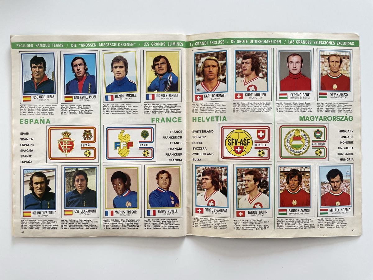 Panini Album: Album Panini WM 1974  – Usato da Evilard venduto da Leomau 6