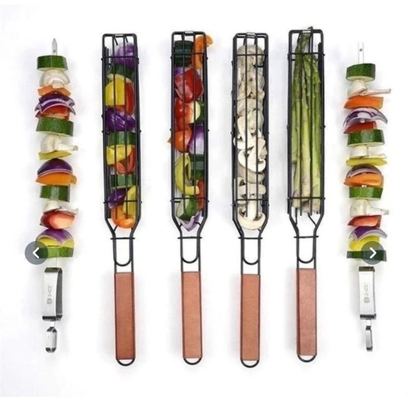Griglie: Grillwerkzeug / Diese Kebabkörbe / 1 Pcs. – Nuovo e nell'imballaggio originale da Seon venduto da Aaargauer01 7