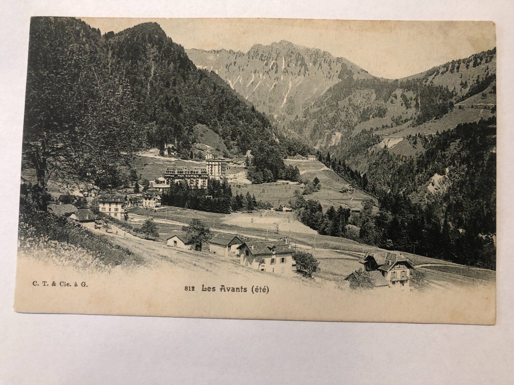 Cartoline postali: Les Avants (ete) – Usato da Pfäffikon ZH venduto da Waltoversand