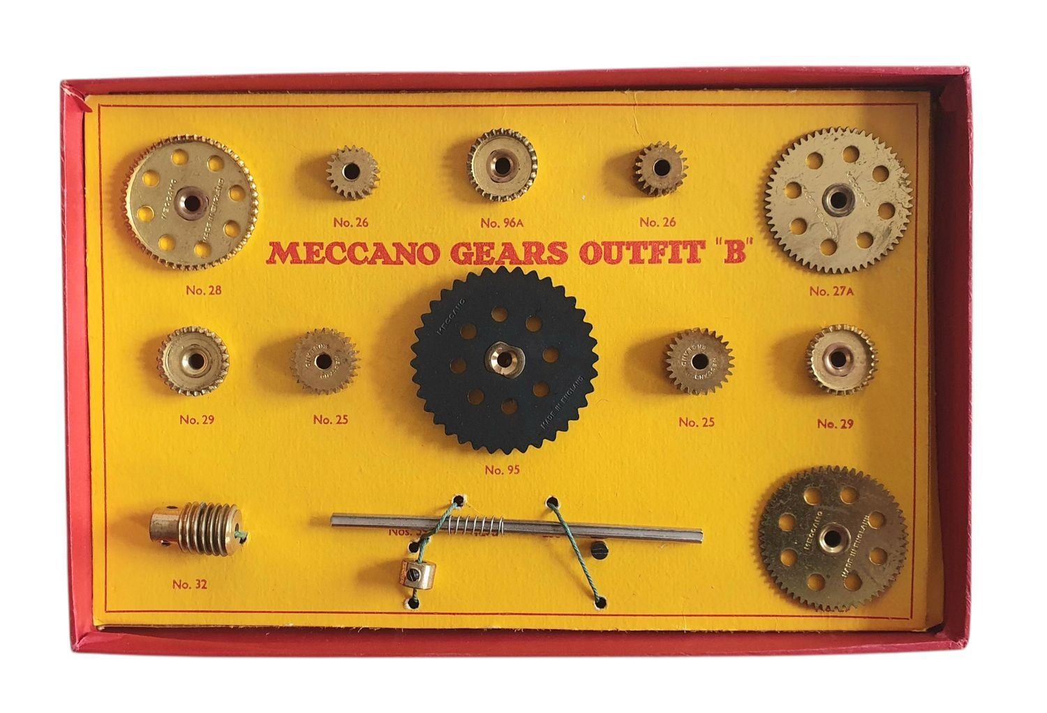 Meccano Giocattoli: Meccano Getriebe-Kasten – Usato da Flawil venduto da JaguarXJSHE 2
