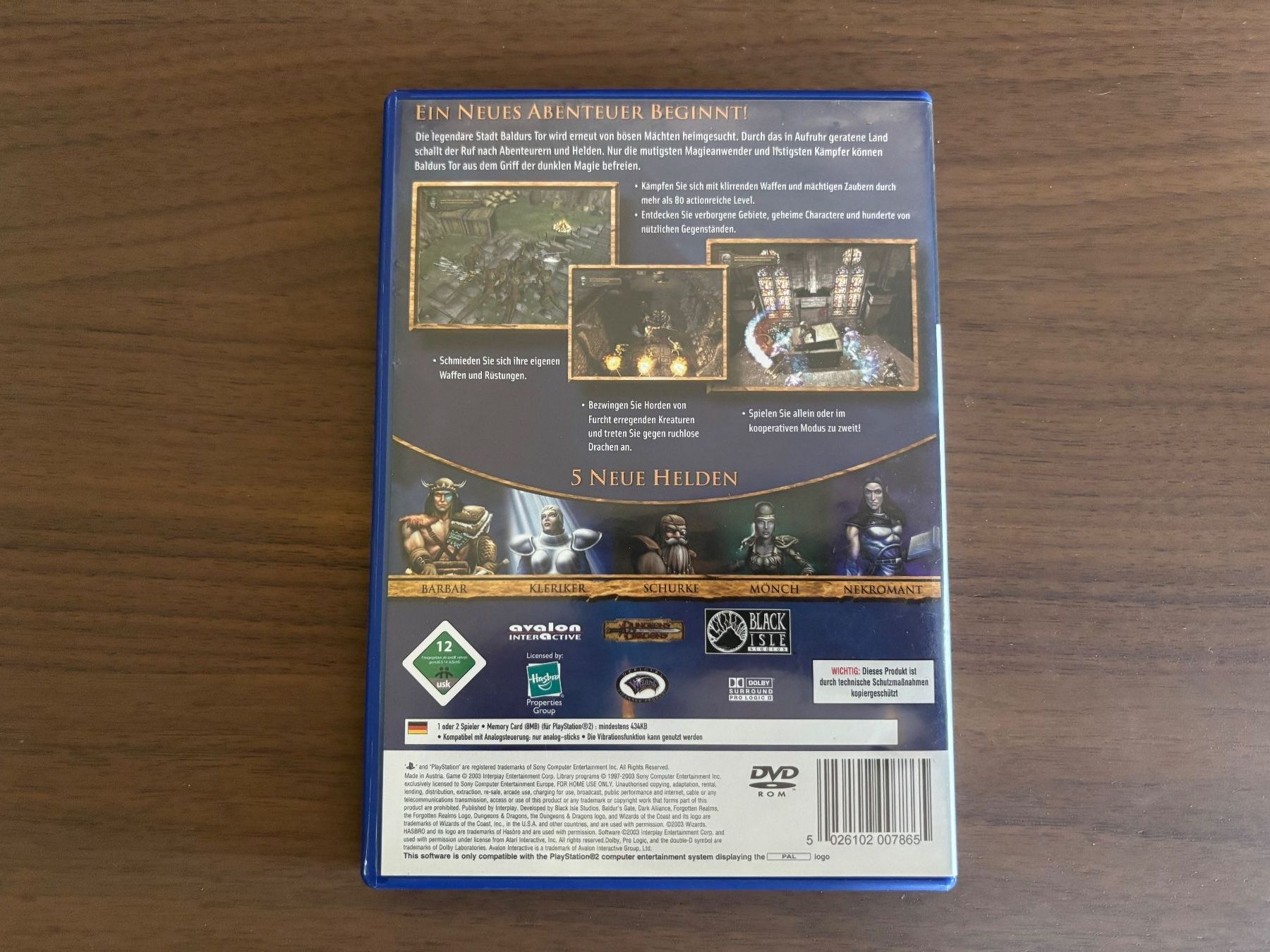 Sony Giochi: Baldurs Gate: Dark Alliance 2 [PS2] – Usato da Killwangen venduto da Ryusens 1