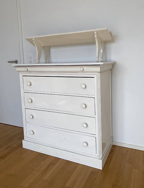 Commodes: Kommode Holz weiss - Sideboard, Schrank – D'occasion à Frümsen par Schmitz 2