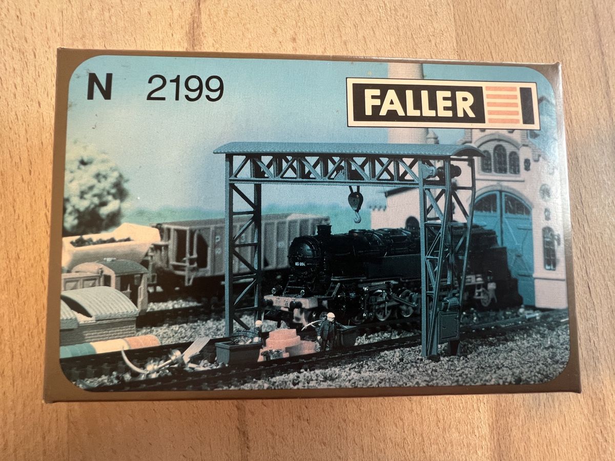 Faller Modellini di ferrovie: Faller 2199 Bockkran – Nuovo e nell'imballaggio originale da Zeiningen venduto da nic_2rmd