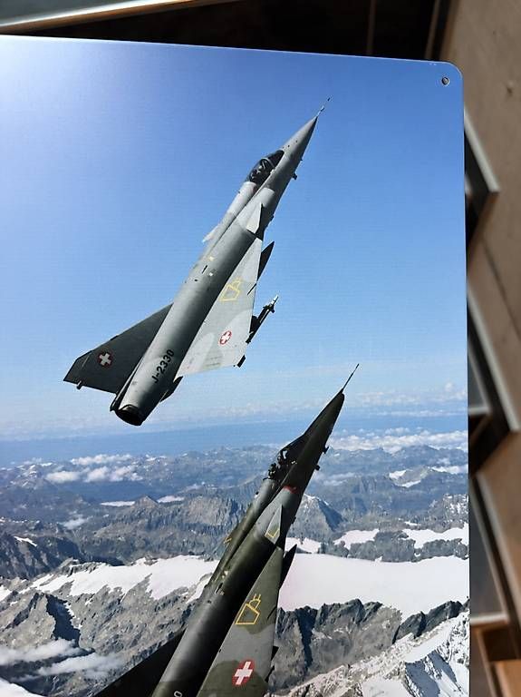 Schilder: Blechschild Mirage III – Neu und originalverpackt aus Rickenbach ZH von Pumba_500 2