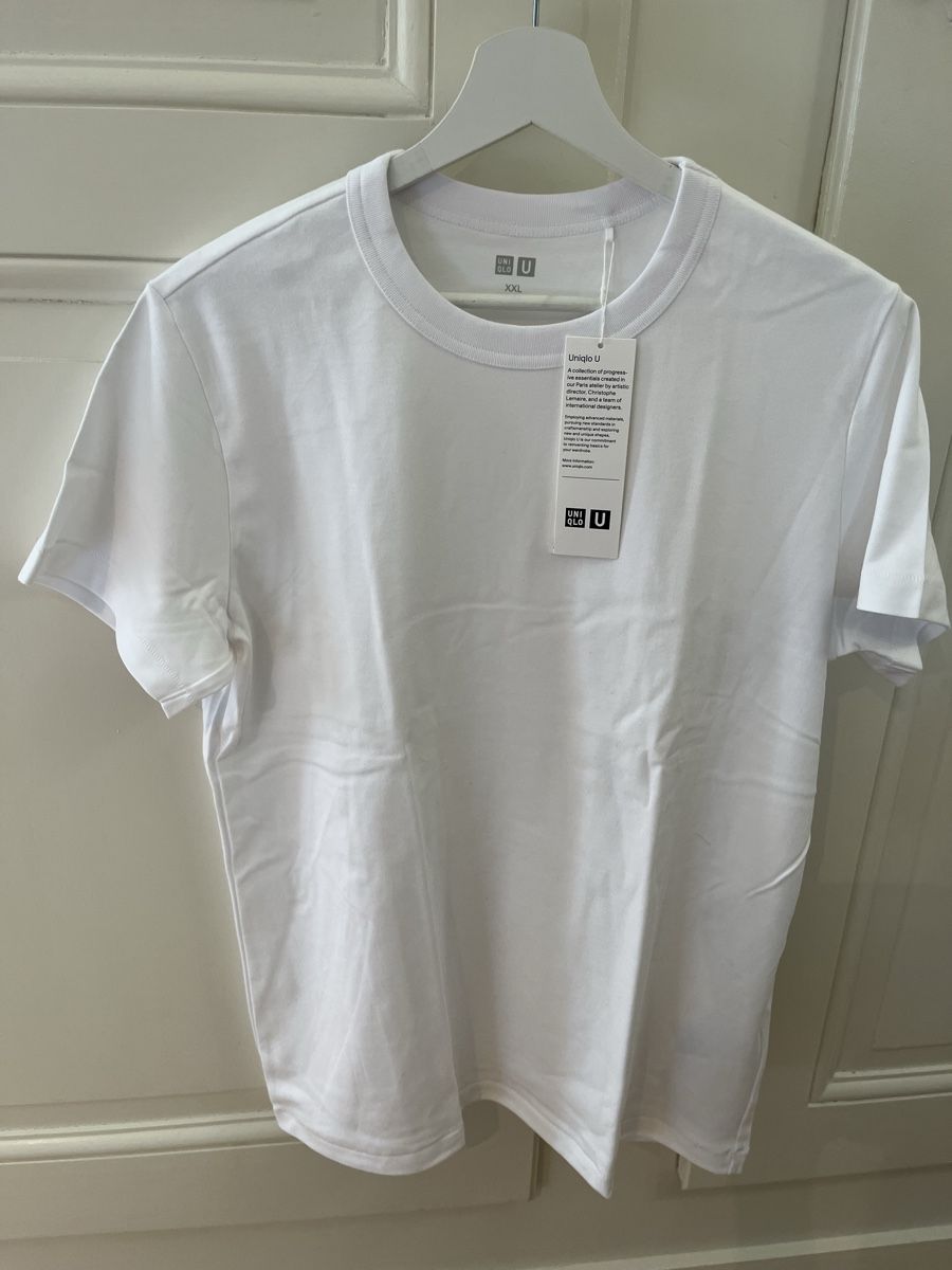 Uniqlo T-shirt: Uniqlo U Tshirt, weiss, XXL – Nuovo e nell'imballaggio originale da Bern venduto da urt_ph6r 1
